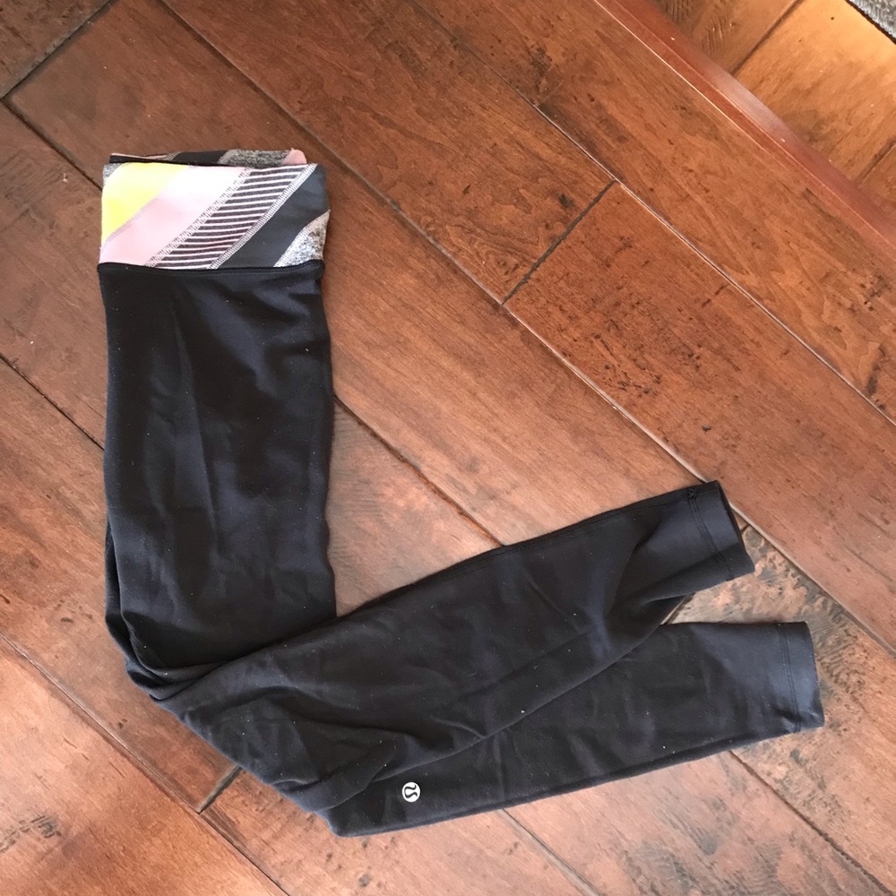 LULU Lemon ankle length fitted yoga pant